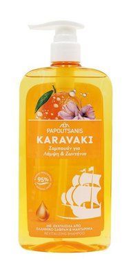 Шампунь Karavaki Интенсивный блеск 600 мл 002710 фото