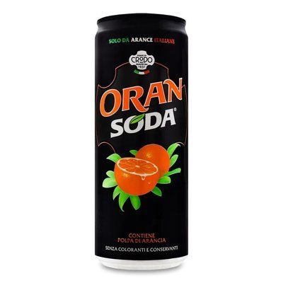 Напій Crodo Orange Soda 330 мл 617800 фото