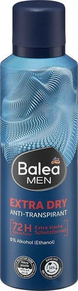 Дезодорант для чоловіків Balea Men Extra Dry 200 мл 585173 фото