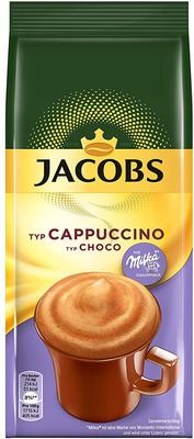 Растворимый капучино Jacobs Cappuccino Choco Milka 500 г 524589 фото