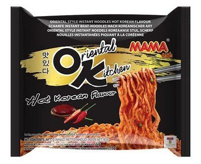 Лапша быстрого приготовления MAMA Hot Korean в корейском стиле 85 г 148200 фото