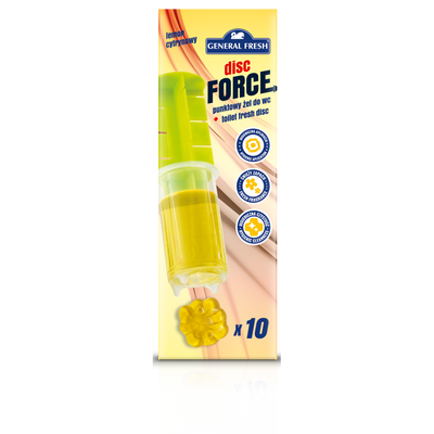 Туалетний блок для унітазу гелевий точковий Lemon General Fresh 60 мл 170606 фото