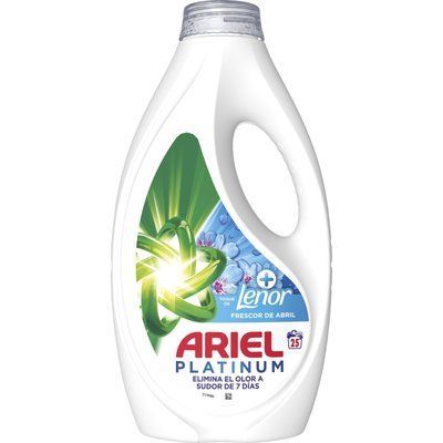 Гель для стирки универсальный Ariel Platinum + Lenor 25 стирок 1125 мл 788458 фото