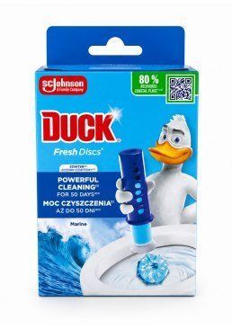 Диски туалетні Duck Fresh disc Blue в дозаторі 36 мл 331363 фото