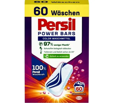 Таблетки для стирки Persil Power Bars Color 60 шт 030548 фото