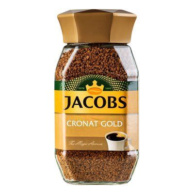 Кава розчинна Jacobs Cronat Gold 200 г 532904 фото