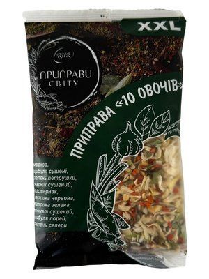 Приправа &ldquo;10 овочів&rdquo;, Приправи Світу 100 г (БЕЗ солі) 046187 фото