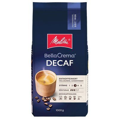 Кофе в зернах без кофеина Melitta Decaf 1 кг 008027 фото
