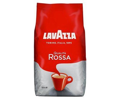 Кава Lavazza Qualita Rossa у зернах 1 кг Оригінал 0000002 фото