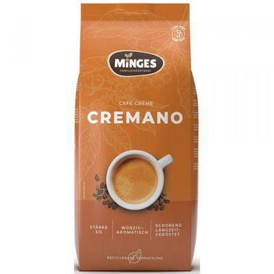 Кофе в зернах Minges Caffe Creme Cremano 1 кг 180011 фото