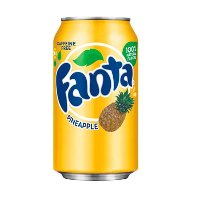 Напій газований Fanta Pineapple 355мл 281146 фото