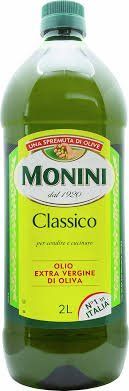 Оливковое масло Monini Extra Virgin Classico 2 л Оригинал, Италия 2355799 фото