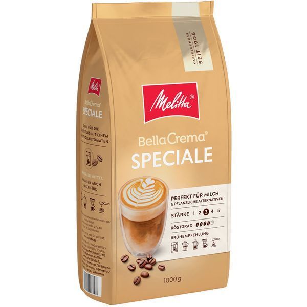 Кава в зернах Melitta Bella Crema Speciale 1кг 008508 фото