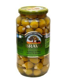 Оливки с миндалем Bravo 1000 г 110400 фото