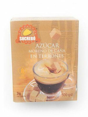 Тростниковый сахар Sucrebo Moreno 500 г кубики 200076 фото