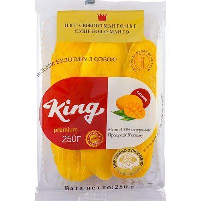 Манго сушеное King 250 г 210965 фото