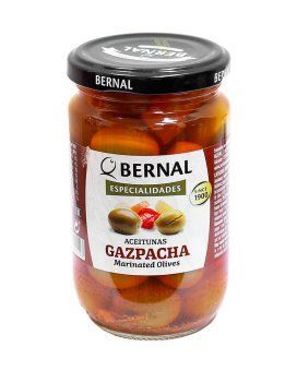 Оливки маринованные Гаспача Bernal Gaspacha 300 г 001123 фото