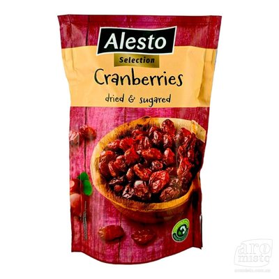 Журавлина сушена солодка Alesto Mix cranberries dried sweetened 200g 150907 фото