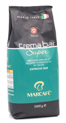 Кофе в зернах Marcafe Super Crema Bar 1 кг 124124 фото