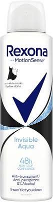 Антиперспірант аерозоль Rexona Invisible Aqua 150 мл 844482 фото