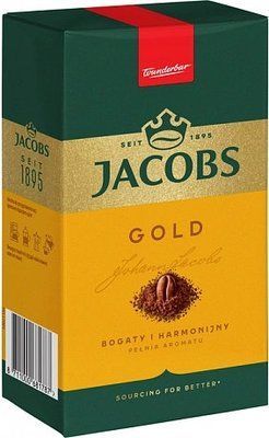 Кофе в молотый Jacobs Gold 500 г 681817 фото