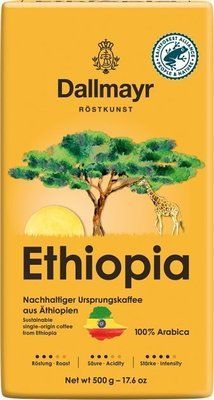 Кава мелена Dallmayr Ethiopia 500 г 0200074 фото