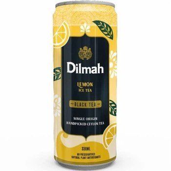 Чай холодний чорний Dilmah Lemon 330 мл 112447 фото